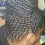 Relaxer shampoo  and style