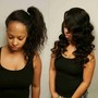 Root Touch Up with blowout