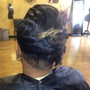 prom updo's/wedding