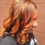 Roller Set Natural Hair