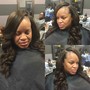 Sew-in Take down + perimeter color Closure Sew In