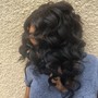 Curl only or Dry Hair Cut &  jet Set