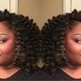 Natural Hair Flexi/Perm Rods/roller set(relaxed hair)