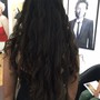 Long Hair Blow dry