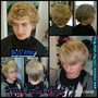 Men's hair color short