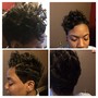 Shampoo/natural style(no heat)