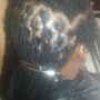 Kinky Twists Middle Back