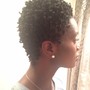 Natural Hair Cut & Color