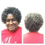 Natural Hair Shampoo and Blow Dry