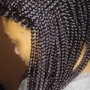 Single Braids (natural hair) 