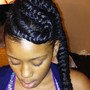 Braids and Loc's twist up do's