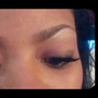 Eyebrow Shaping and half lashes