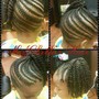 Boys Braids/twist on top...