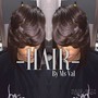 U-part or closure Wig install