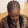 2 Underbraids/Goddess braids