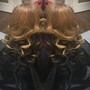 Shampoo, Silk Press and Curl