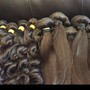 Silk Press/ Blowout/ Rollerset or barrel Curl