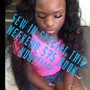 Traditional SEW IN (3bundles or less) no closure