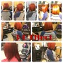 Single Process Color, Shampoo and Style