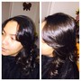 Braidless sew in (Brazilian method)