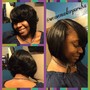 short cut quick weave