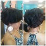 Protective style Updo