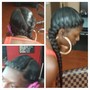 Sewn in extension/weave (specialty)