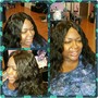 Shampoo condition blowdry