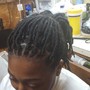 Braided plates on short locs