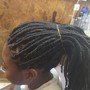 Short locs with style