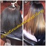 Natural hair Sleek & Smooth Blowout