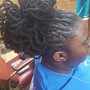 Comb Twist Sarter locs