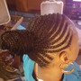 Comb Twist Sarter locs