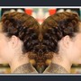 Bridal updos