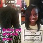 Sew-in maintenance wash/style