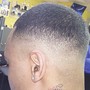 Adult  Haircut W/ Facial Trim