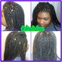 Braids on natural hair