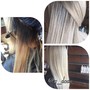 Roots Permanent  color /grey coverage & CUT