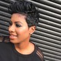 Shampoo and Style on Relaxed hair