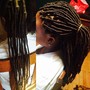 Medium Knotless Braids