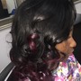 Shampoo and Style on Relaxed hair