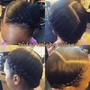 Double strand Twist on natural hair