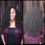 Large Knotless Marley Twist (Midback)