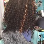 Wand / Barrel Curls/ crimps