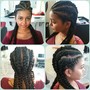 Butt Lenght Knotless Box Braids