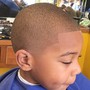 Adult Haircut w/Razor Lining