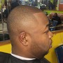 Adult Haircut w/Razor Lining