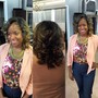 Virgin Relaxer cut and curl