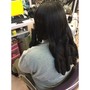 Silk Blowout w/curls