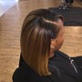 Relaxer Retouch (sides only) short cuts